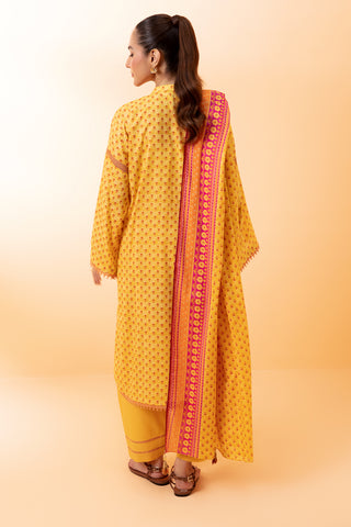 3 Piece Cotton Lawn Suit