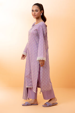 3 Piece Cotton Lawn Suit