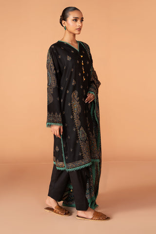 3 Piece Khaddar Suit