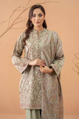 3 Piece Khaddar Suit