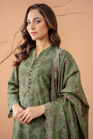 3 Piece Slub Khaddar Suit