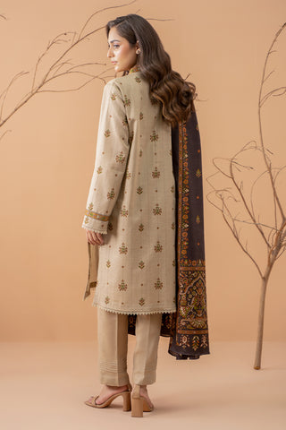 3 Piece Slub Khaddar Suit