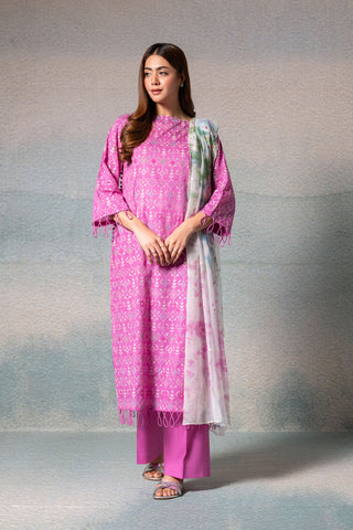 3 Piece Cotton Lawn Suit