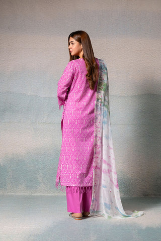 3 Piece Cotton Lawn Suit