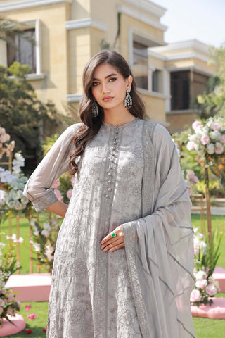 3 Piece Bamber Chiffon Suit