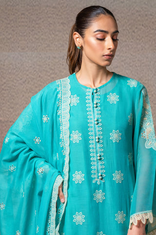 4 Piece Dhaka Malmal Suit