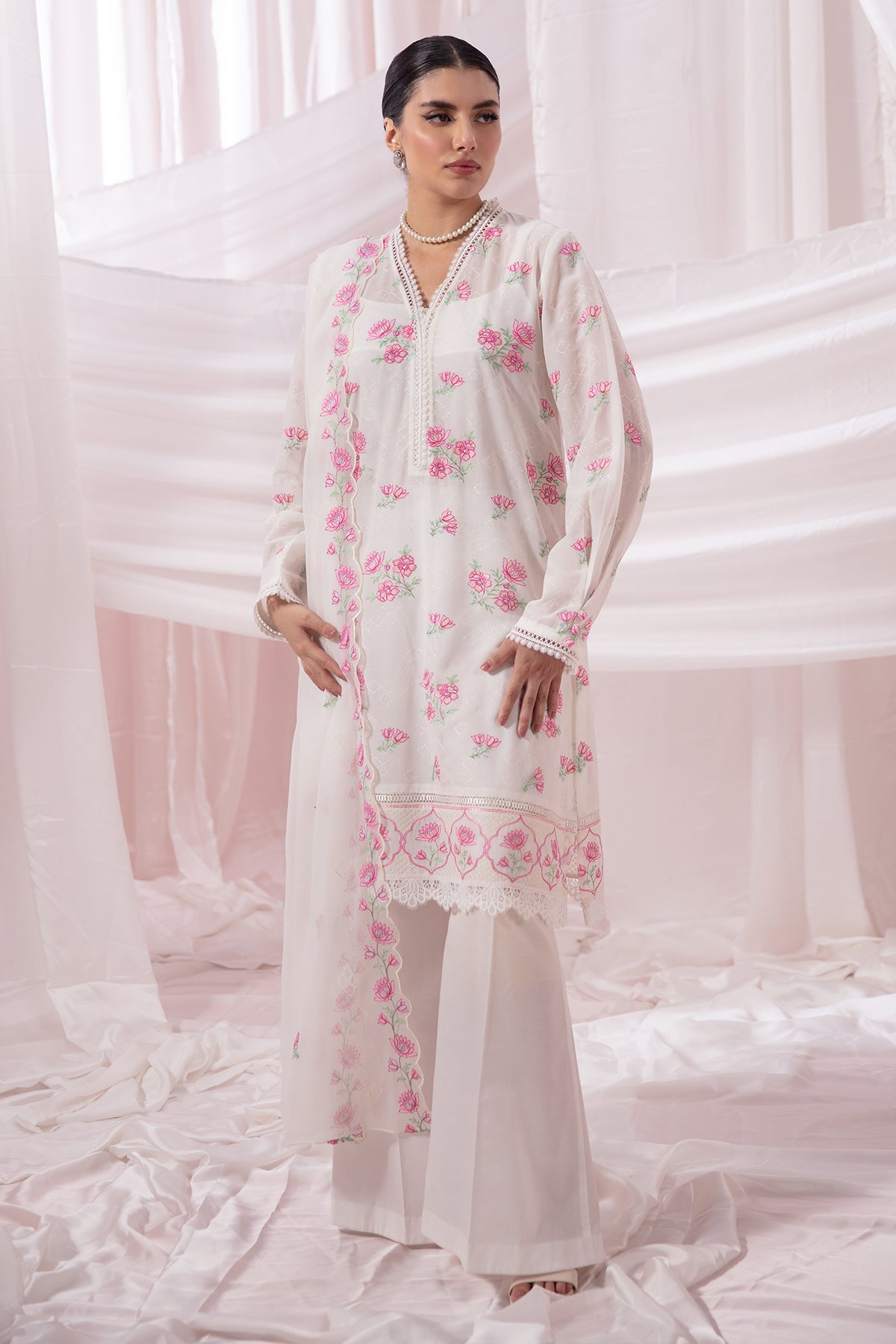 3 Piece Cotton Lawn Suit