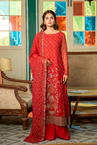 3 Piece Bamber Chiffon Suit