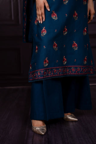 3 Piece Khaddar Suit