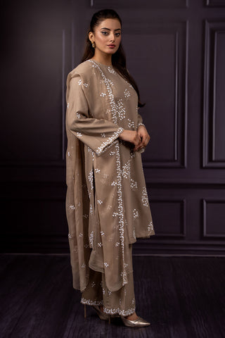 3 Piece Viscose Karandi Suit