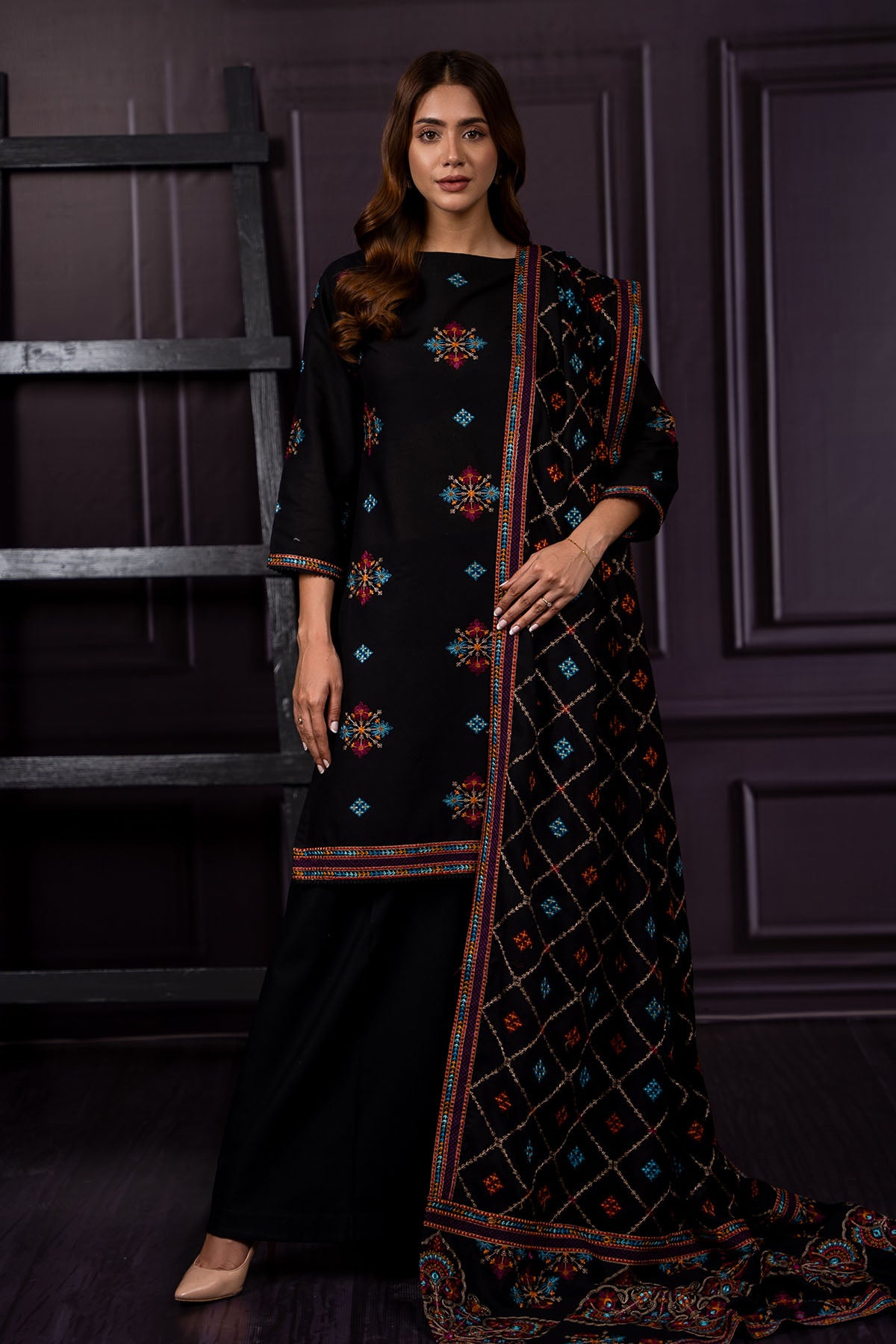 3 Piece Khadar Suit