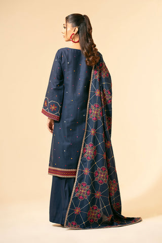 3 Piece Khaddar Suit