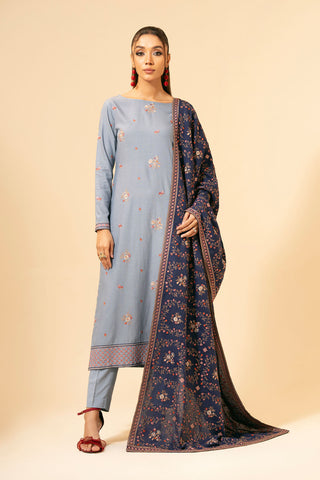 3 Piece Viscose Karandi Suit