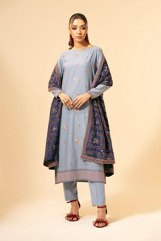 3 Piece Viscose Karandi Suit