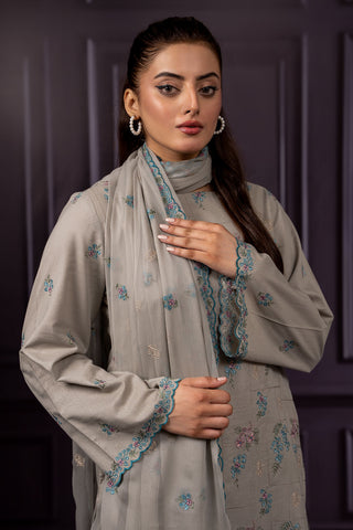 3 Piece Viscose Karandi Suit