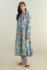 2 Piece- Printed Suit-KPS25-P3211