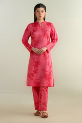 2 Piece- Printed Suit-KPS25-P3214