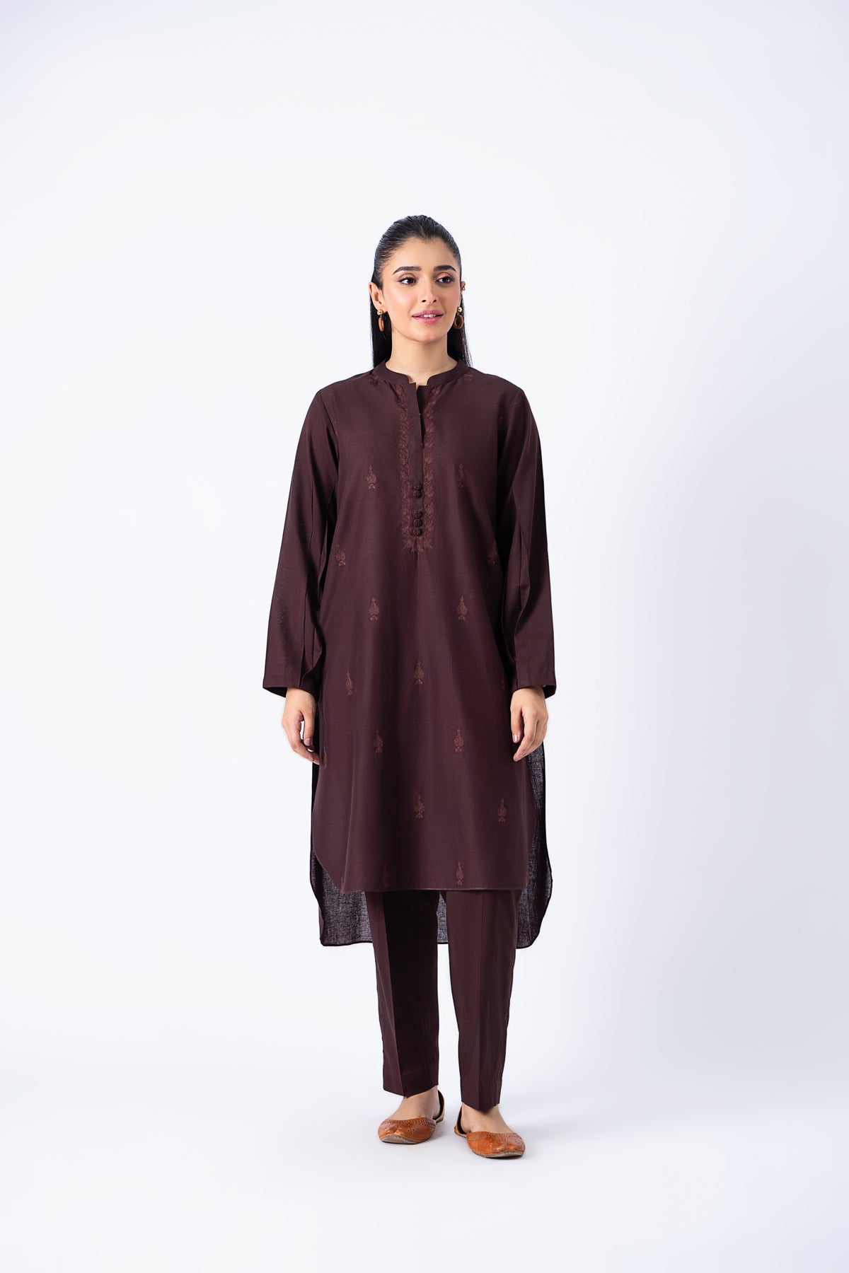 2 Piece Khaddar Shirt & Trouser