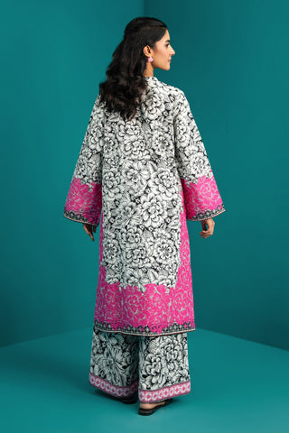 2 Piece Printed Khaddar Shirt & Trouser