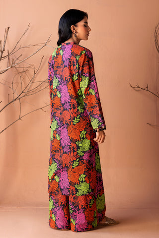 2 Piece Printed Khadar Shirt & Trouser