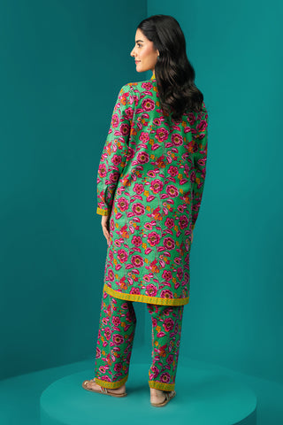 2 Piece Printed Khadar Shirt & Trouser