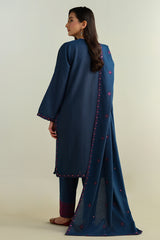 3 Piece- Embroidered Suit-KPW24-P3062-62