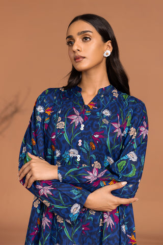 1 Piece Printed Khadar Shirt