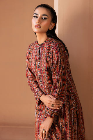 2 Piece Printed Khadar Shirt & Trouser