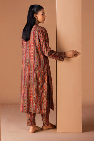 2 Piece Printed Khadar Shirt & Trouser