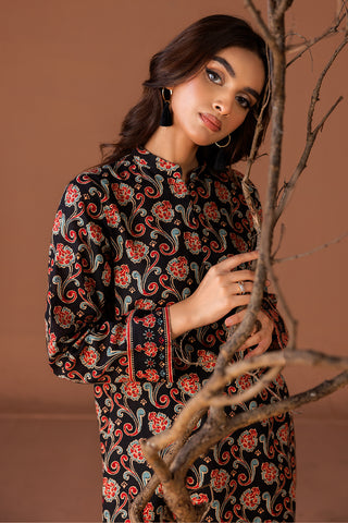 2 Piece Printed Khadar Shirt & Trouser