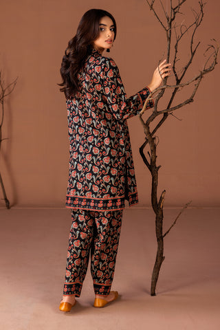 2 Piece Printed Khadar Shirt & Trouser