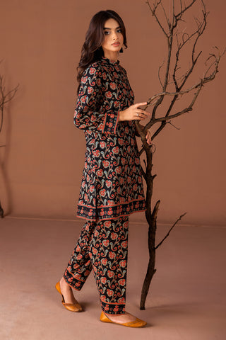 2 Piece Printed Khadar Shirt & Trouser