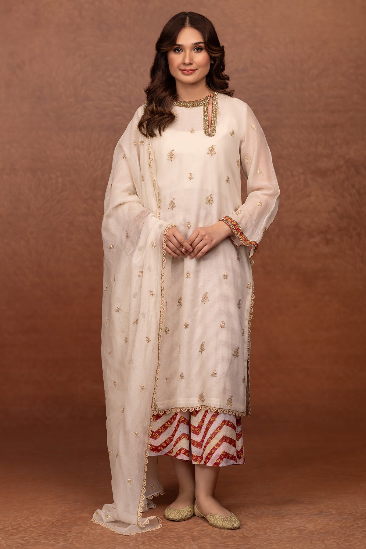 2 Piece Dhaka Malmal Suit