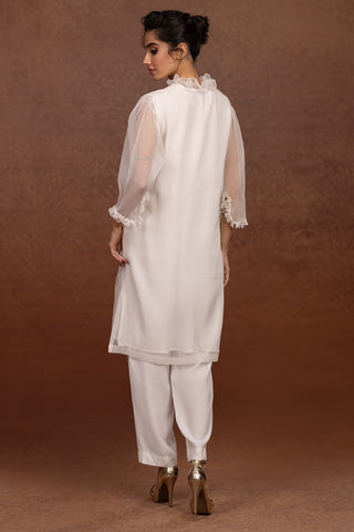 2 Piece Chery Net Shirt & Trouser