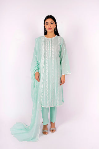 3 Piece Cotton Lawn Suit