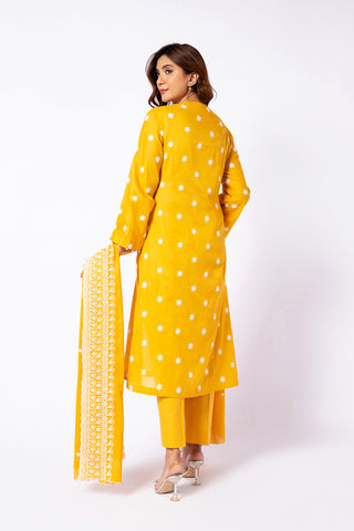 3 Piece Cotton Lawn Suit