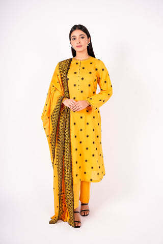 3 Piece Cotton Lawn Suit