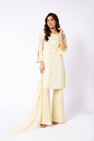 3 Piece Cotton Lawn Suit