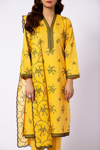 3 Piece Cotton Lawn Suit