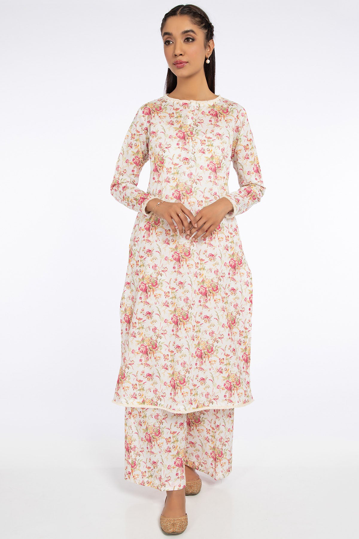 2 Piece Cotton Lawn Shirt & Trouser