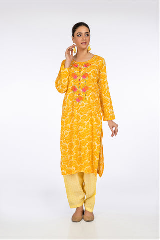 2 Piece Cotton Lawn Shirt & Shalwar