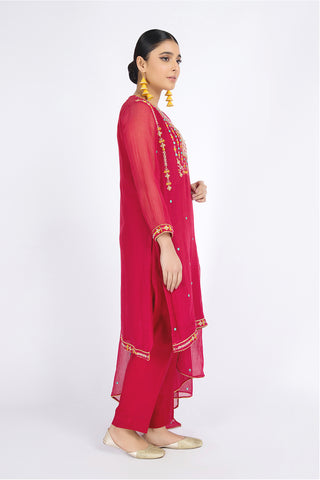 3 Piece Dhaka Malmal Suit