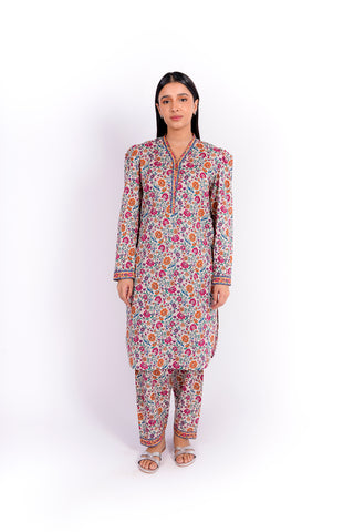 2 Piece Cotton Lawn Shirt & Shalwar