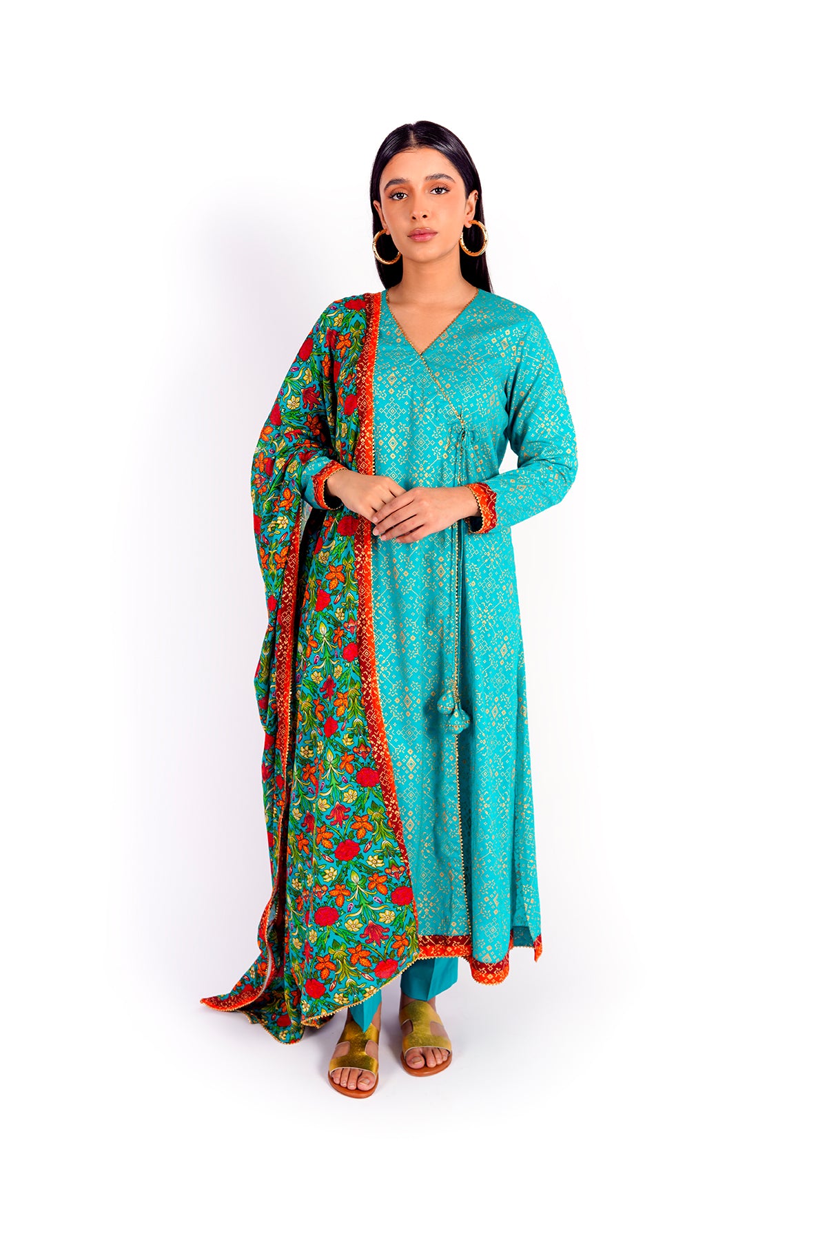 3 Piece Cotton Lawn Suit