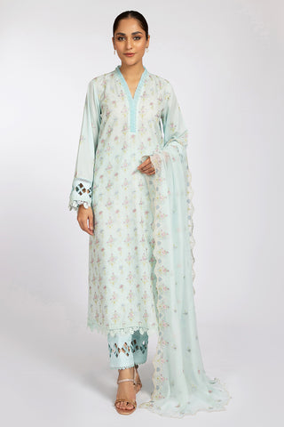 3 Piece Cotton Lawn Suit