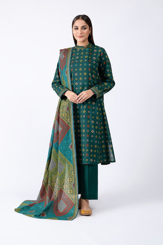 3 Piece Khaddar Suit