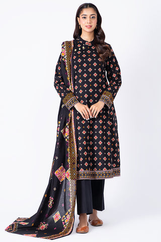 3 Piece Khaddar Suit