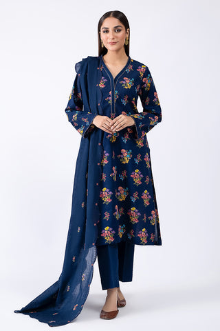 3 Piece Khaddar Suit