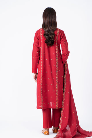 3 Piece Khaddar Suit