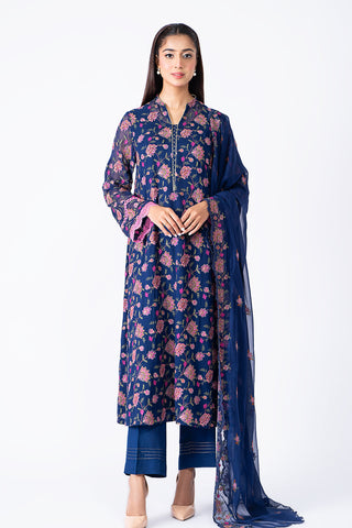 2 Piece Pk Chiffon Shirt & Dupatta